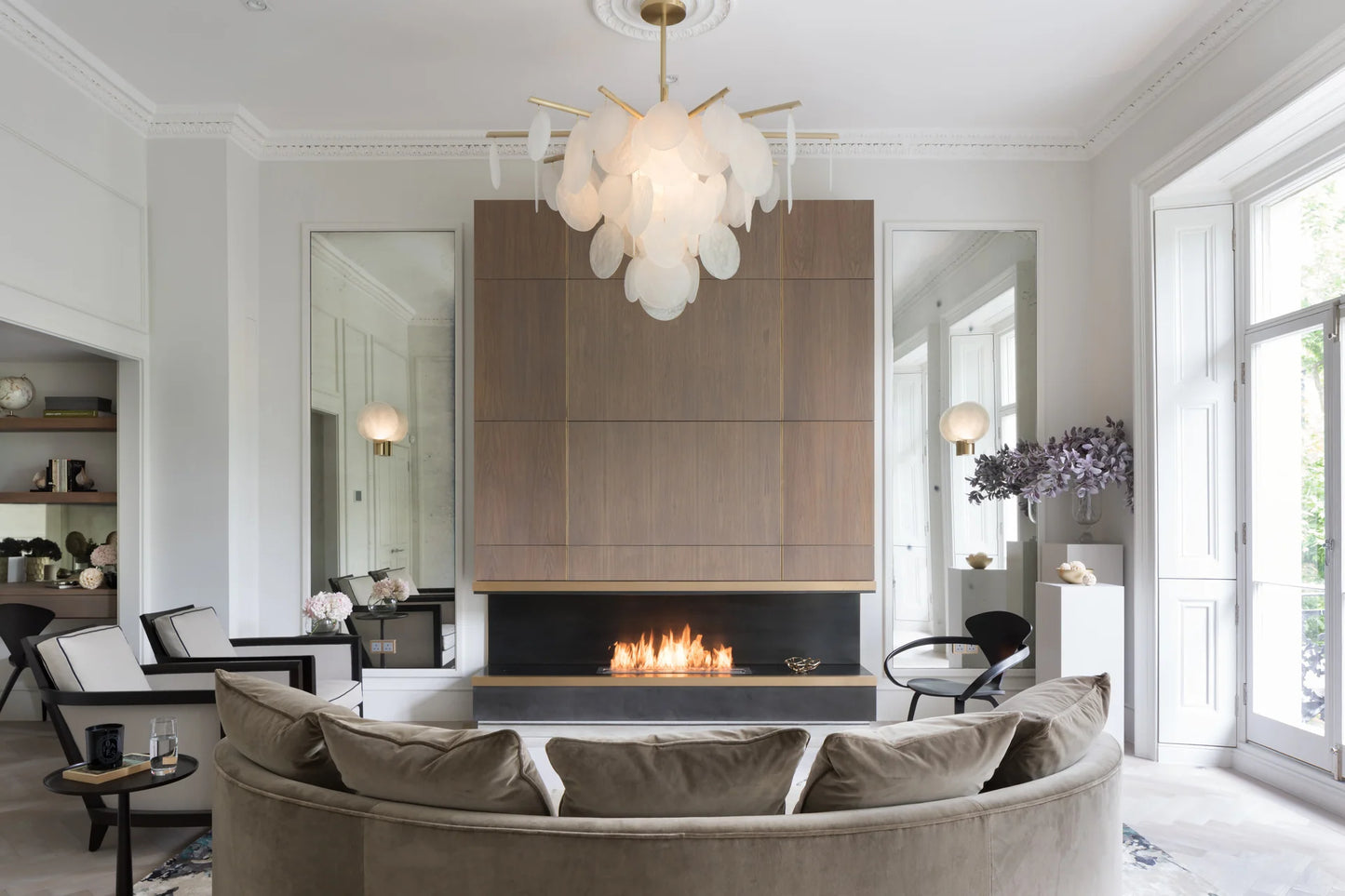 Nimbus Medium Chandelier by CTO Lighting