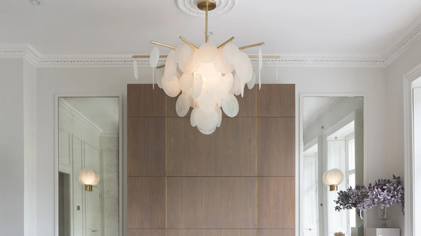 Nimbus Medium Chandelier by CTO Lighting