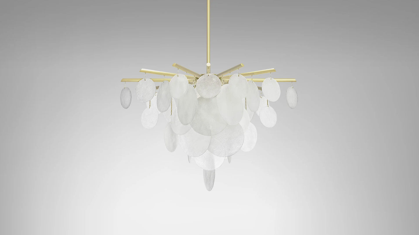 Nimbus Medium Chandelier by CTO Lighting