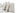Off white boucle fabric sectional sofa plush cushions modern seating for home or office