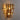 Black and Gold Wall Sconce with Sparkling Crystals