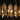 Elegant HA0511801 Noctiflorous 5-Light LED Pendant Light - 41", Rectangular