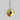 Tilt Globe Pendant in Solid Brass — Nyta, view 6