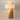 Nova of California Obelisk Table Lamp Natural Ash Wood White Cotton Linen Shade