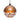 Rocky outdoor cord pendant: Copper | Besa Lighting