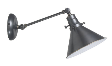 House of Troy Otis Industrial Wall Swings-Direct Wire Only