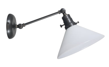 House of Troy Otis Industrial Wall Swings-Direct Wire Only