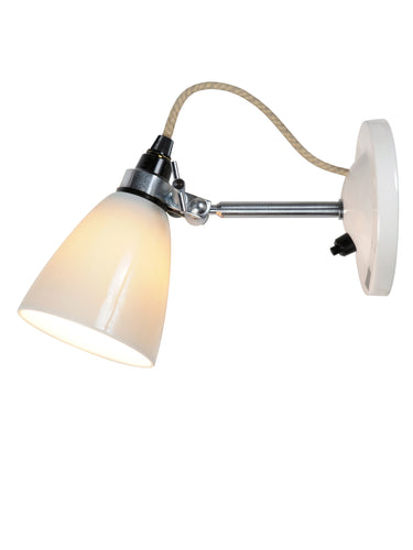 Original BTC Hector Small Dome Wall Light with Switch – main view