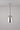 Original BTC Stanley Medium Pendant, Hammered Nickel Plated finish, product photo