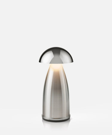 Owl 1 rechargeable lamp by NEOZ – Stainless Steel
