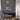 Nova of California Palm Springs Arc Floor Lamp 83 Weathered Brass Blue Tonal Shades