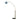 Nova of California Palm Springs Arc Floor Lamp 83 Weathered Brass Blue Tonal Shades