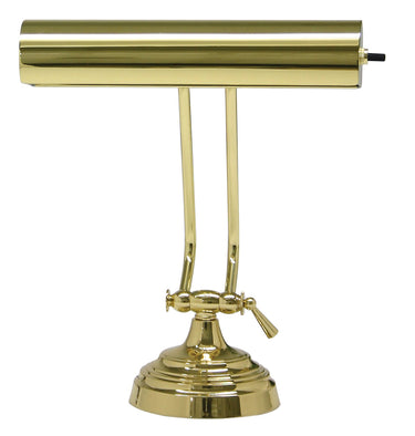 Polished Brass 10" Desk & Piano Lamp, Style P10-131 – House of Troy studio photo
