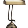 House of Troy Desk/Piano Lamp 10" in Antique Brass