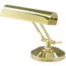 House of Troy Upright Piano Lamp 10" in Polished Brass