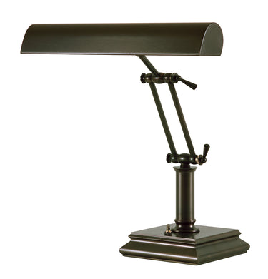 House of Troy Desk/Piano Lamp 14" Mahogany Bronze