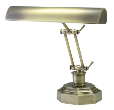 House of Troy Desk/Piano Lamp 14" Antique Brass