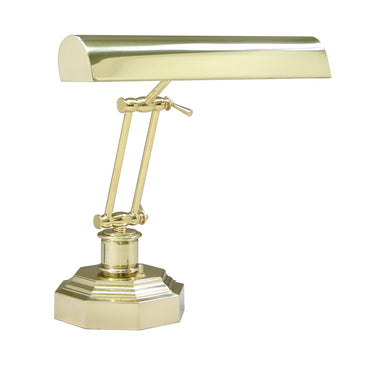 House of Troy Desk/Piano Lamp 14" Polished Brass