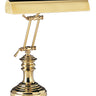 House of Troy Desk/Piano Lamp 14" Polished Brass