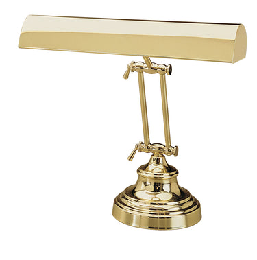 House of Troy Desk/Piano Lamp 14" Polished Brass