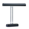 House of Troy Digital Piano Lamp 16" Black with Chrome Accents