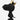 Snoopy Crown by Leblon Delienne, Black & Gold colorway, 31 cm