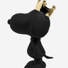 Snoopy Crown by Leblon Delienne, Black & Gold colorway, 31 cm