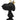 Snoopy Crown by Leblon Delienne, Black & Gold colorway, 31 cm – image 2