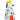 King Snoopy by Jean-Charles de Castelbajac by Leblon Delienne, Multicolor (white, black, red & yellow) colorway, 42 cm
