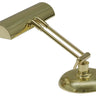 House of Troy Upright Piano Lamp 10" Halogen in Polished Brass