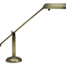 House of Troy Counter Balance Antique Brass Piano and Desk Lamps