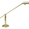 House of Troy Counter Balance Polished Brass Piano and Desk Lamps