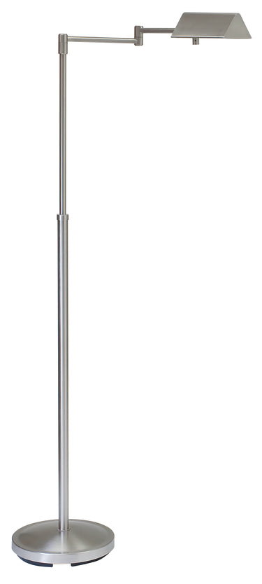 House of Troy Pinnacle Satin Nickel Floor Lamps