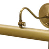 House of Troy Library Lamp 16" Weathered Brass