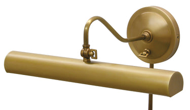 House of Troy Library Lamp 16" Weathered Brass