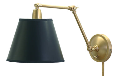House of Troy Library Lamp 20" Weathered Brass