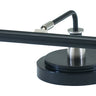 House of Troy Upright Piano Lamp 19" LED in Black with Satin Nickel Accents