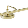House of Troy Upright Piano Lamp 19" LED in Polished Brass