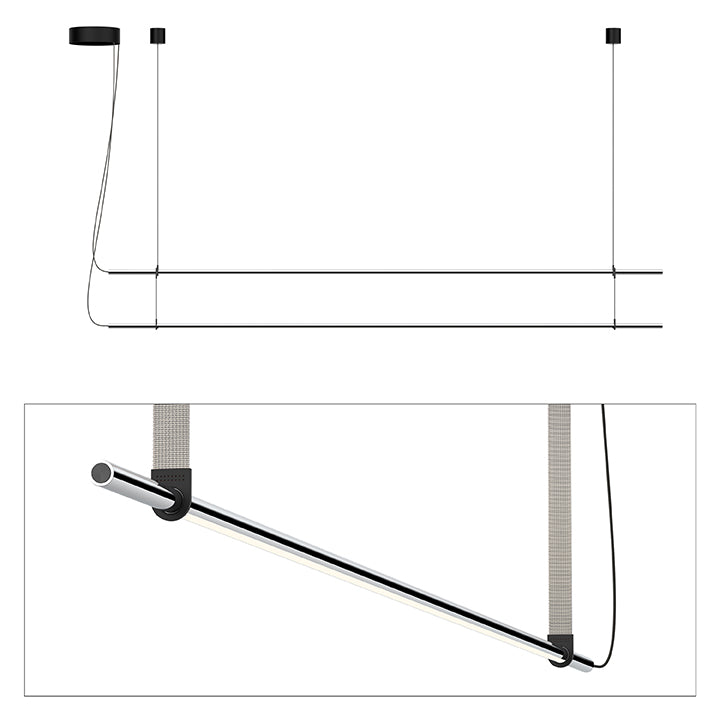 T.O 2 Stack Pendant Light by Pablo Designs