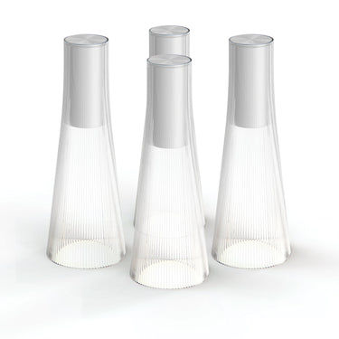 Candél 4-Pack by Pablo – Clear/Silver