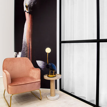 Viso Pablo table lamp installed in an interior