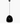Visual Comfort Paravo Pendant in Black Finish for Home and Office Lighting