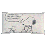 Black & White Peanuts Comic Doughnut XL Cushion Cover by Maison Deux, photo 1