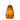Besa Pera 9 pendant light with Amber Cloud handcrafted glass shade and modern metal hardware