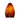Pera 6 LED mini pendant light by Besa Lighting with handcrafted glass shade