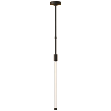 Architectural Tube Pendant Light: Visual Comfort Phobos 21.3" LED