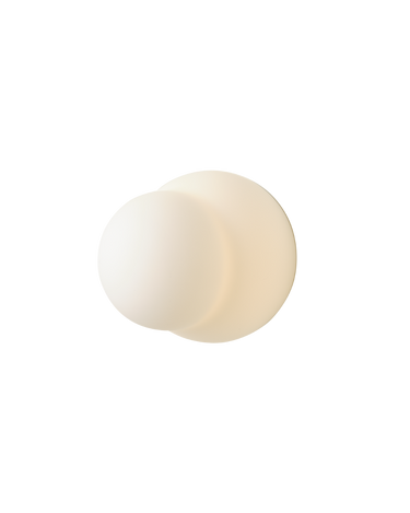Glass wall light, Opal | Fall by Pholc