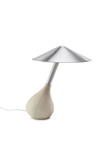 Piccola Modern Table Lamp with Italian Leather Base and Dimmer by Pablo Designs - image 11
