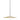 Pirlo pendant light aged brass canopy and adjustable cloth cord