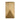 Brass and glass contemporary wall sconce with IP65 wet-rated design for patios and entryways